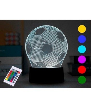 Lampara de LED iTotal Football 3D Multicolor