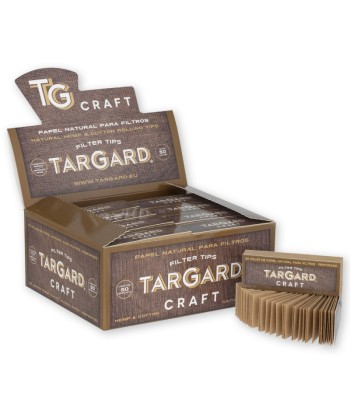 Tar Gard CRAFT Expositor con 50 Libritos de 50 Tips Perforados Para Filtro