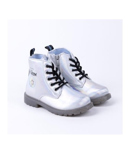 Botas Casual Infantiles Frozen Luces LED Azul TALLA 29
