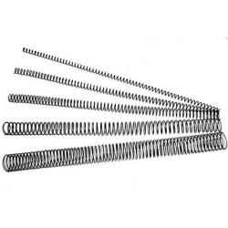 Espirales para Encuadernar DHP 4:1 100 Unidades Metal Negro A4