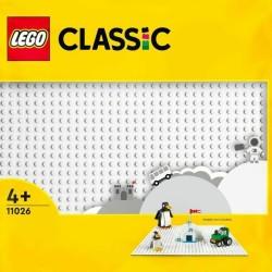 Base de apoyo Lego 11026 Classic The White Building Plate Blanco