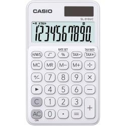 Calculadora Casio SL-310UC-WE Blanco Plástico 7 x 0,8 x 11,8 cm