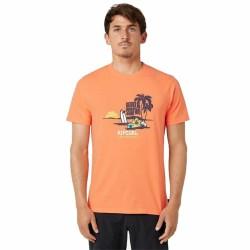 Camiseta Rip Curl Framed Naranja Hombre