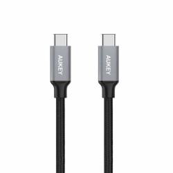 Cable USB C Aukey CB-CD5 Negro Negro/Gris 1 m