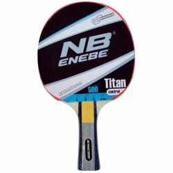 Raqueta de Ping Pong Enebe Titan 500 Negro