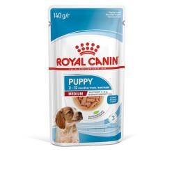 Comida húmeda Royal Canin Medium Puppy Pollo 10 x 140 g