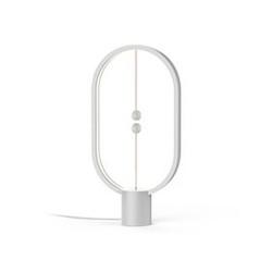 Lámpara de mesa Allocacoc Heng Balance Ellipse Blanco Blanco Cálido Plástico 23 x 36 x 16 cm