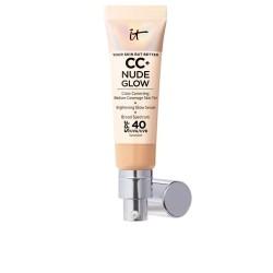 Base de Maquillaje Cremosa It Cosmetics CC+ Nude Glow Medium Spf 40 32 ml