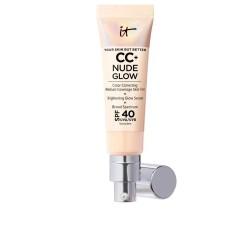 Base de Maquillaje Cremosa It Cosmetics CC+ Nude Glow Fair light Spf 40 32 ml