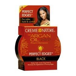 Crema de Fijación Ultrafuerte Creme Of Nature Oil Perfect Edges Extra Negro (63,7 g)