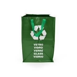 Bolsa para reciclaje Confortime Verde 31,5 x 44 x 32 cm Rafia