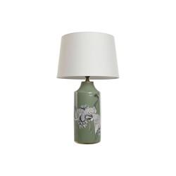 Lámpara de mesa Home ESPRIT Blanco Negro Verde Dorado Cerámica 50 W 220 V 40 x 40 x 67 cm