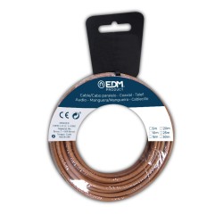 Cable de Interfaz Paralelo EDM 28602 Marrón 25 m Ø 6 mm