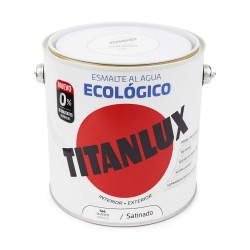 Tratamiento Titanlux 01t056625 Esmalte base Al agua Blanco 2,5 L Satinado 2,5 L