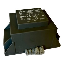 Transformador de seguridad para iluminación de piscinas PHONOVOX tp30300 300 VA 12 V 230 V 50-60 Hz 16,5 x 11,1 x 9,4 cm