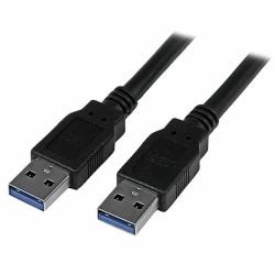 Cable USB 3.0 Startech USB3SAA3MBK 3 m Negro