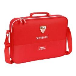Cartera Escolar Sevilla Fútbol Club Rojo (38 x 28 x 6 cm)