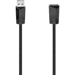 Cable Alargador USB Hama 00200619 1,5 m Negro